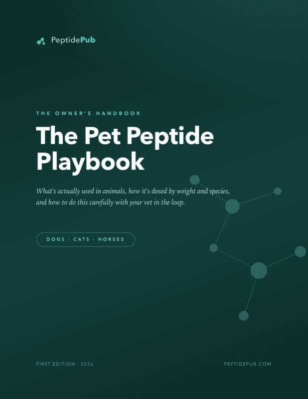 The Pet Peptide Playbook